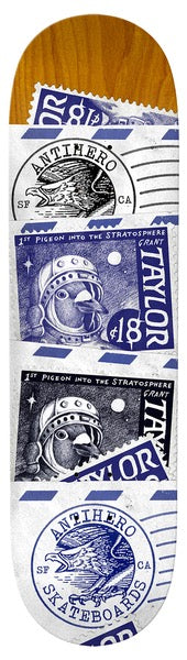 ANTIHERO DECK POSTAL GRANT WHITE 8.38 X 32.25 - 14.5