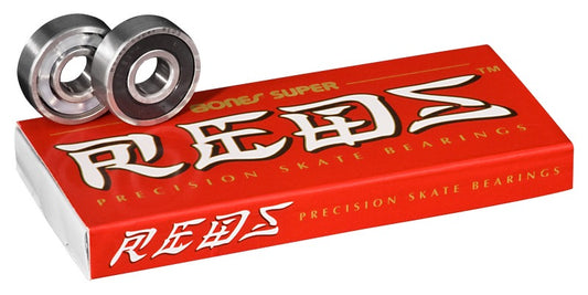 BONES ROULEMENTS (JEU DE 8) SUPER REDS